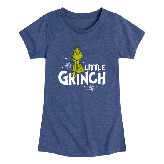 The Grinch - Little - Toddler Girls Fitted Short Sleeve T-Shirt