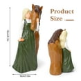 thumbnail image 3 of Lnrkai Horse Figurine Decor for Women Lovers, Cowgirl Memorial Gift Ornament Decoration, 3 of 8