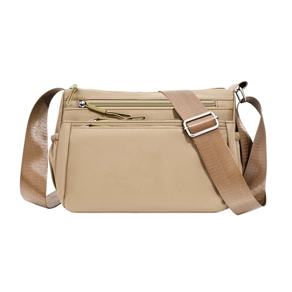 Lightweight Shoulder Bag, Crossbody Bag for Women, Versatile Commuting Bag with Multi Compartment Design, Oxford Fabric Handbag for Everyday Casual Travel Use