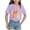 style-01 Purple, variant on Gubotare Tops for Baby Girls Girls' and Toddler Flutter Short Sleeve Summer Graphic T Shirt 2T 3T (Purple,2-3 Years)