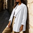 thumbnail image 5 of CHGBMOK Blazers for Women Business Casual Long Sleeve Suit Jacket Lapel Button Down Suit Jacket with Pockets, 5 of 9