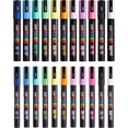 thumbnail image 4 of Set de 22 marcadores de pintura Posca con estuche de transporte, 4 of 8