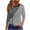 Black, variant on ChaoHeng Womens Tops Trendy Casual Plus Size 3/4 Sleeve Front Cutout Allover Print Base Layer Cotton Summer Yellow S