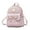 Pink, variant on Kiddopark Bowknot Cute Leather Backpack Mini Backpack Purse for Women,Pink