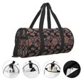 thumbnail image 3 of Easygdp Retro Floral Bolsa de Viaje, Bolsa de Mano, Bolsa de Gimnasio, Bolsa de Equipaje para Viaje, 3 of 6