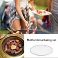 thumbnail image 4 of FrostHike 5Pcs Round BBQ Grill Rack Campfire Cooking Grill Mat Stainless Steel Wire Round Grilling Racks Grate Cooking Racks Flower Arrangement Use, 11.6 Inch, Silver, 29.5cm11.6in, 4 of 5