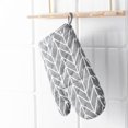 thumbnail image 2 of 2pc Oven Gloves Grill Gloves Slippery Cooking Gloves For Cooking Baking Grilling, 2 of 3