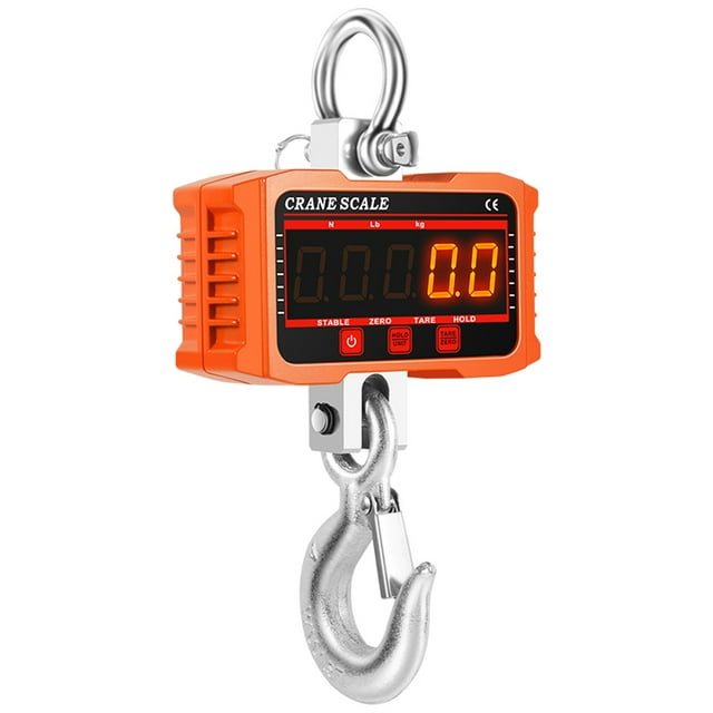 Balance Électronique Suspendue, Balance Eryue Lcd Fonction Balance Siuke Lcd 3 Conversion Charge Balance Portable Balance Robuste Lcd Balance Grue Balance Lcd Xinzy Portable Lourde - Affichage Conforme Walmart - Charge