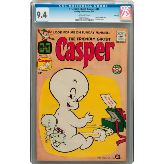Friendly Ghost Casper #18 - CGC 9.4 Comic Book