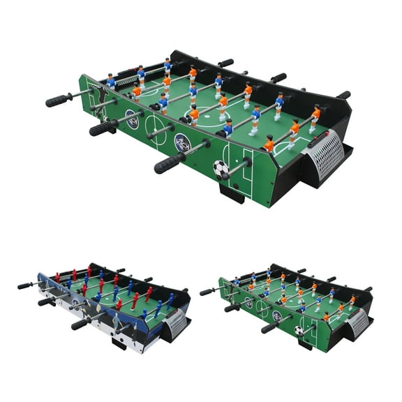KICK Neo 40" Compact Mini Tabletop Foosball Table (Green / Black)