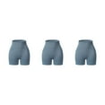 thumbnail image 2 of Pantalones cortos sin costuras Qarigey Push Up mallas cortas de entrenamiento ropa deportiva verano Azul claro S, 2 of 6