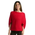 thumbnail image 2 of Inca Fashions - Sutton Ribbed Pullover for Women, 2 of 4