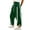 Blue Pants for Women, variant on jtjvou Women's Baggy Wide Leg Pants Casual Drawstring Elastic Waisted Contrast Color Workout Y2K Track Pants Beige L