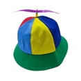 thumbnail image 1 of Sombrero de cubo con hélice, desmontable, novedoso, regalo, sombrero para el sol, gorra de helicóptero divertida para Estilo I Talla Niños, 1 of 9