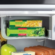 Igloo 1.6 cu. ft. Single Door Refrigerator with Freezer, Black