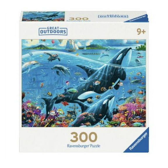 Ravensburger Great Outdoors Puzzle Series - Sea Tales, 300 Piece Jigsaw Puzzle for Teens Ages 14 