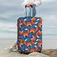 thumbnail image 7 of Fuzoiu Abstract Vintage Fox and Plants Print Suitcase Cover,Washable Luggage Covers for Suitcase,Elastic Luggage Protector Cover,Scratch Resistant Travel Suitcase Covers-X-Large, 7 of 7