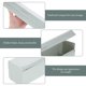 thumbnail image 2 of Caja de almacenamiento de plástico con papel de aluminio para organizar y colocar en la pared, repisa para rebanar de acero inoxidable, 2 of 6