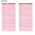 thumbnail image 2 of Despedida de soltera Decor Diamond Foil Cortinas - Juego de 2 MFZFUKR CPB-SSW268-1, 2 of 5