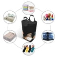 thumbnail image 5 of KLL Coffee Gnome (2) Laundry Hamper,Large Canvas Fabric Lightweight Storage Basket Toy Organizer Dirty Clothes Collapsible Waterproof, 5 of 6