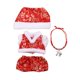 thumbnail image 2 of Ropa festiva para muñecas Ropa para muñecas Juguete de DIY para muñecas Suave Desmontable Lindo para decoración de niños Trajes de muñecas Vestirse, 2 of 7