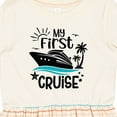 thumbnail image 4 of Inktastic My First Cruise Girls Toddler Dress, 4 of 5