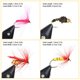 thumbnail image 3 of Kit de 100 moscas para pesca con mosca, surtido de moscas secas y húmedas para pesca con mosca, con caja para moscas, para trucha y lubina, 3 of 11