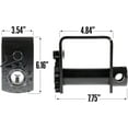 thumbnail image 4 of 4 of Weld On Winch 2"-4'' Strap Binder Flatbed Truck Trailer Tie Down, Heavy Duty, 4 of 7