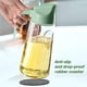 thumbnail image 3 of Botella dispensadora de aceite para cocina, botella dispensadora automática de aceite de cocina con tapa abatible, botella de aceite de vidrio de 25 onzas con posavasos, adecuada para aceite de, 3 of 7