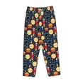 thumbnail image 4 of Balery Colorful Astronomy print Women's Pajama Pants,Ultra Lightweight Pjs,Lounge Pant-Large, 4 of 9