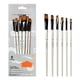 thumbnail image 5 of Bearachild 6 unids/set de pinceles para acuarela, Kit de diferentes formas, pelo de nailon, mango de madera, pincel para pintar, suministros de Type2 NO2, 5 of 6