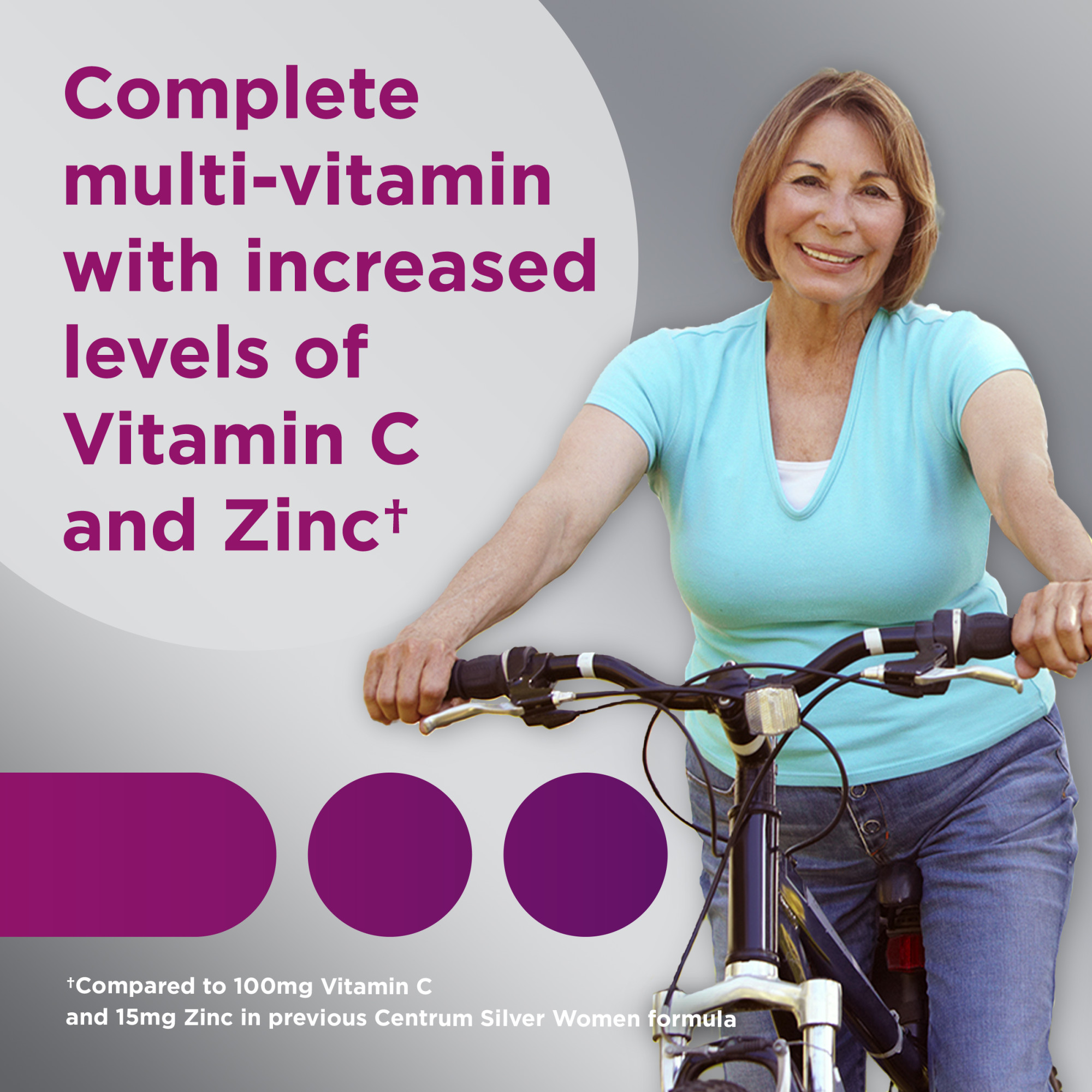 Centrum Silver Multivitamins for Women Over 50, Multimineral Supplement, 200 Ct - image 5 of 14