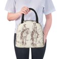 thumbnail image 5 of Balery Cowboys Riding Horses In Desert Bolsa de Almuerzo para Mujeres, Caja de Almuerzo, Bolsa de Almuerzo Pequeña Impermeable, Tote de Almuerzo Reutilizable con Gran Capacidad, 5 of 5