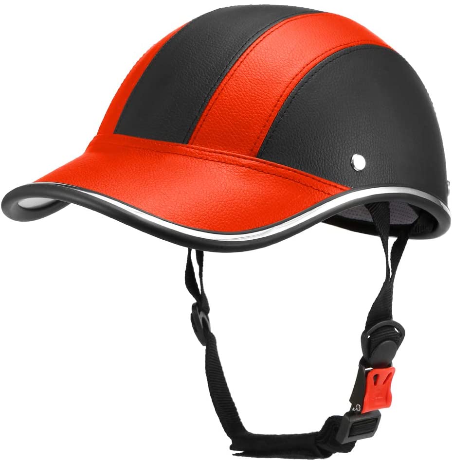 Casque Vélo Style Baseball - Léger, Réglable Et Protecteur Pour Adultes