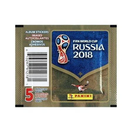 Russia 2018 Fifa World Cup Collectible Sticker Pack, 1 (Best Fifa Pack Opening Ever)