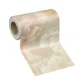 thumbnail image 1 of Uxcell Wood Grain Wallpaper Border 4" x 16.4ft Textured Frame Sticker, Yellow Pattern, 1 of 7