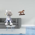thumbnail image 2 of Estatua De Caballo Astronauta, Escultura Nórdica, Figurita, Obra De Arte, Adorno Coleccionable Para Estantería, Escritorio, Entrada, Sala De Estar, Decoración Del Hogar, 2 of 8