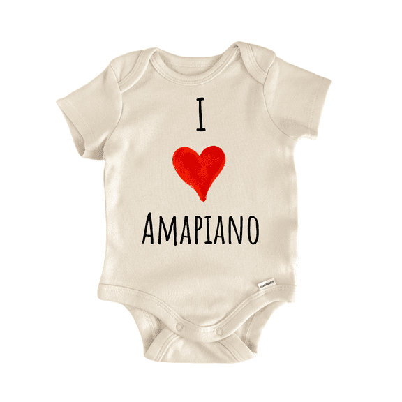 I Love Amapiano - Baby Bodysuit