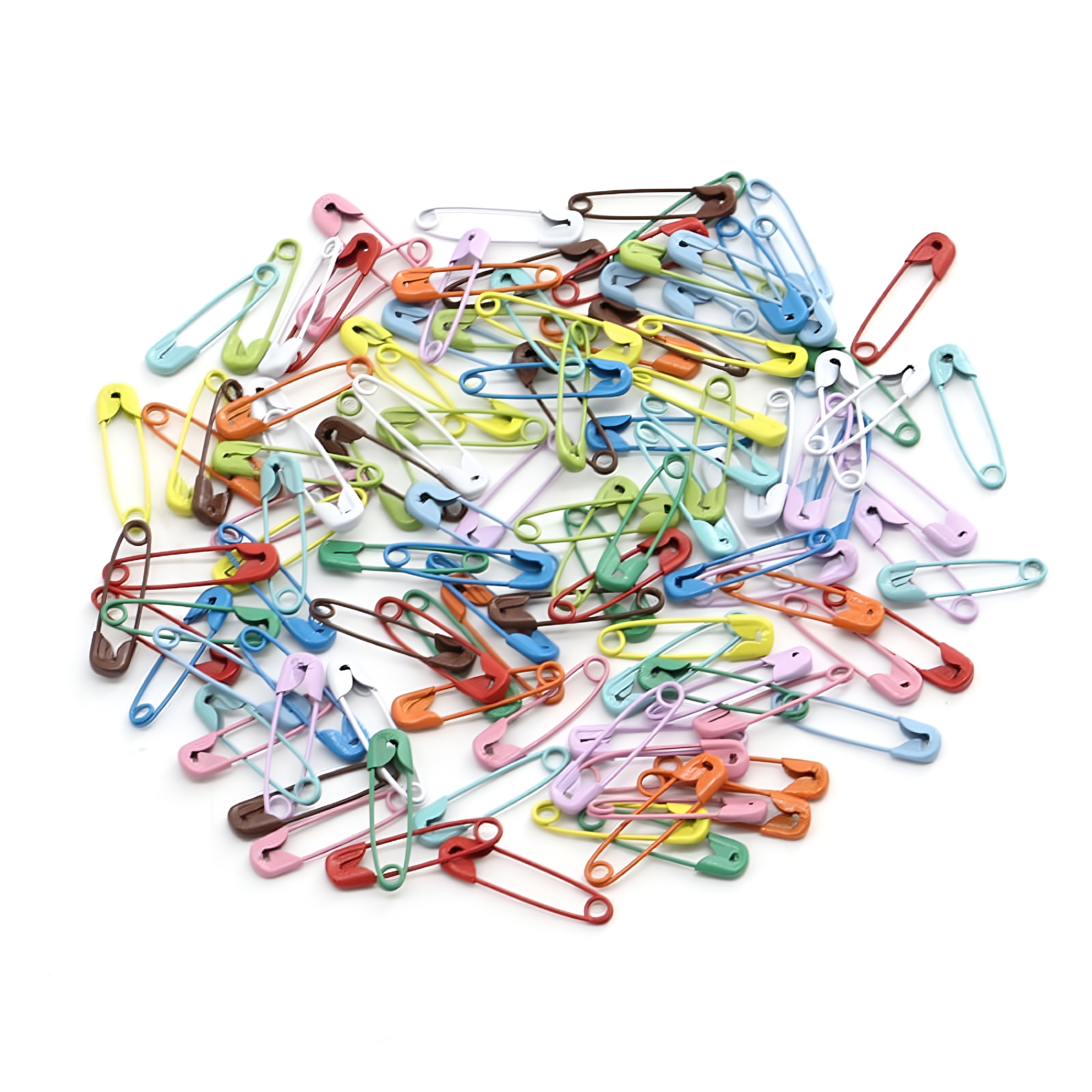 TUWAFE 2026 New 19Mm 600Pcs Premium Safety Pins,Colored Safety Pins Bulk Sewing Pins for Diy Craft Making and Clothing,Knitting Stitch Marker,Colorful Safety Pins for Clothes
