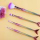 thumbnail image 4 of 4pcs Gradient Mermaid Makeup Brushes Kit Maquiagem Maquillaje New Mermaid Foundation Eyebrow Eyeliner Cosmetic Makeup Brushes, 4 of 4