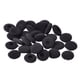 thumbnail image 1 of Almohadillas para auriculares de esponja de 18 mm, 16 piezas de espuma de repuesto, cubierta para auriculares en oreja, color negro perfke Almohadilla de repuesto para auriculares, 1 of 9