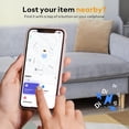 thumbnail image 3 of duomi-Air Tracker Tag Card Wallet Tracker Ultra-Thin 0.16cm, Smart Bluetooth Locator Work with Apple Find My (iOS Only, Android not Supported), Item Finder for Luggage Suitcase, Bag, Passport, 1 Pack, 3 of 4