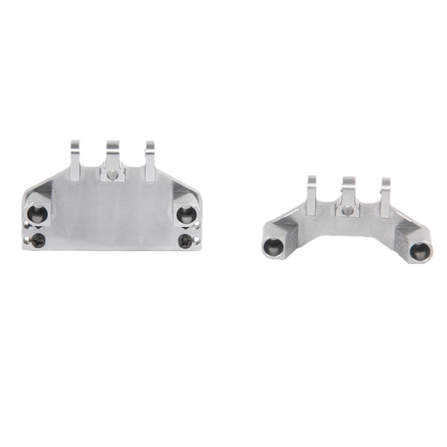 Aleación Car Servo :12 Car Parts Modified Gear Camión DIY Reemplazo Actualización Car Chasis Montaje de transmisión para MN Titanio Hugo Base del engranaje de dirección