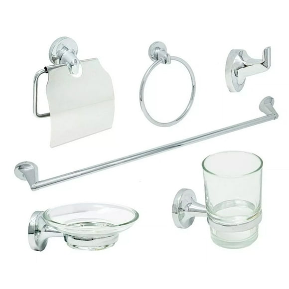 Accesorios para BAÑO EKON Genoa color cromo 60110