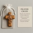 thumbnail image 5 of Hand-Carved Classic Pocket Prayer Cross Gift Ensemble:Handmade Portable Catholic Altar for Daily & Devotion Christian Faith Card Wooden Easter Decoration(1PC), 5 of 6