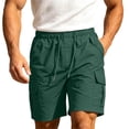 thumbnail image 3 of Zeliretfy Mens Shorts Cargo Shorts Classic Loose Casual Wear With Pockets And Denim Shorts Hip Hop Cropped Jeans Work Shorts with Cargo Pockets Authentics Classic Relaxed Fit Five Pocket Cargo Short, 3 of 8