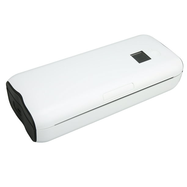 Imprimante Thermique Portable A4, Mini Imprimante Thermique 203DPI Largeur  210mm Pour Boutique EU Plug 