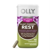 OLLY Plant Powered Rest Adaptogens - 30ct