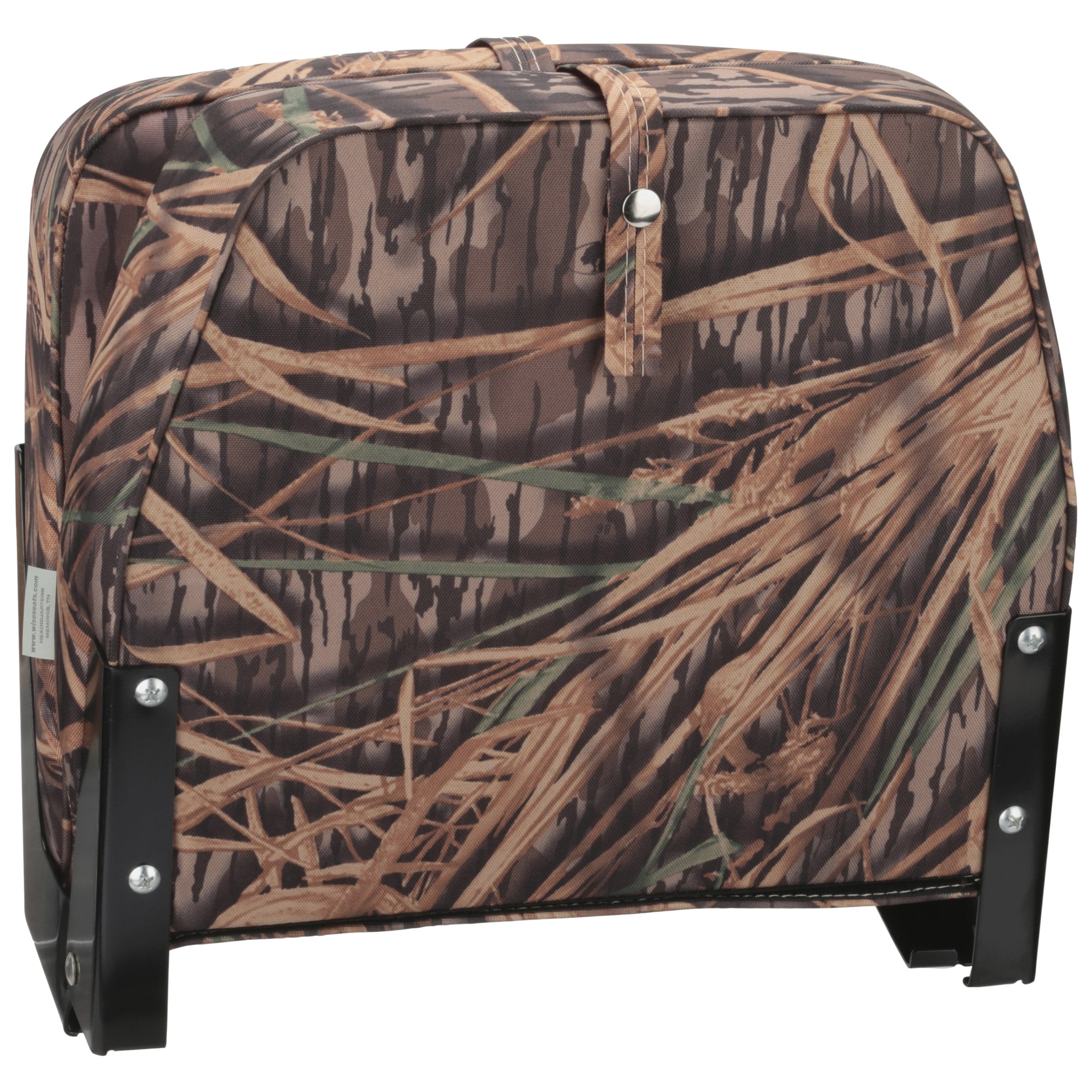 Low Back Boat Seat Camo Shadow grass Print Fishing Boating Comfort Tax Included