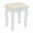 White, variant on Topbuy MDF Dressing Stool Old-fashioned Vanity Chair Cushion Padded Seat Black